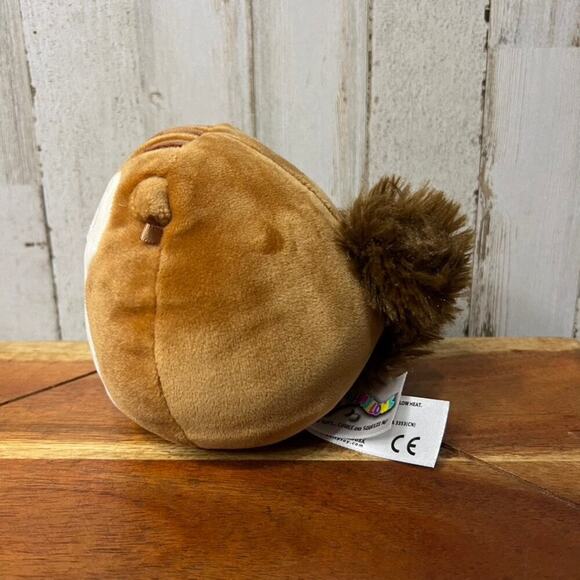Squishmallows Sawyer the Brown Squirrel 5" Plush Toy Washable - Picture 4 of 5
